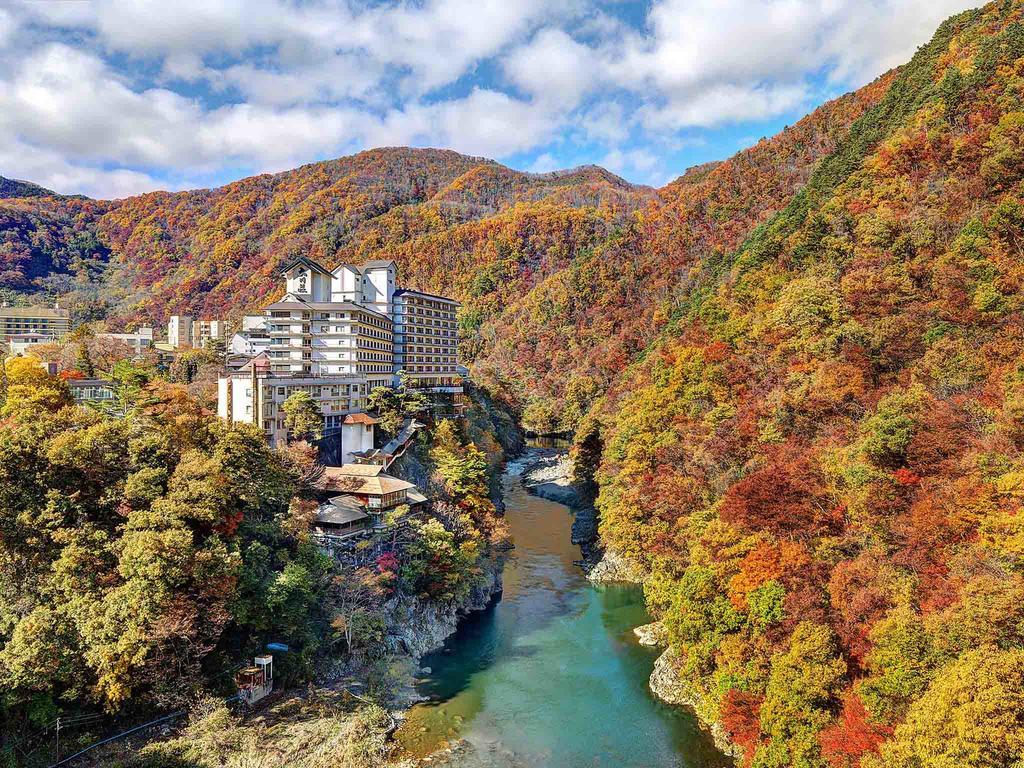 Ookawaso Hotel Aizuwakamatsu Luaran gambar
