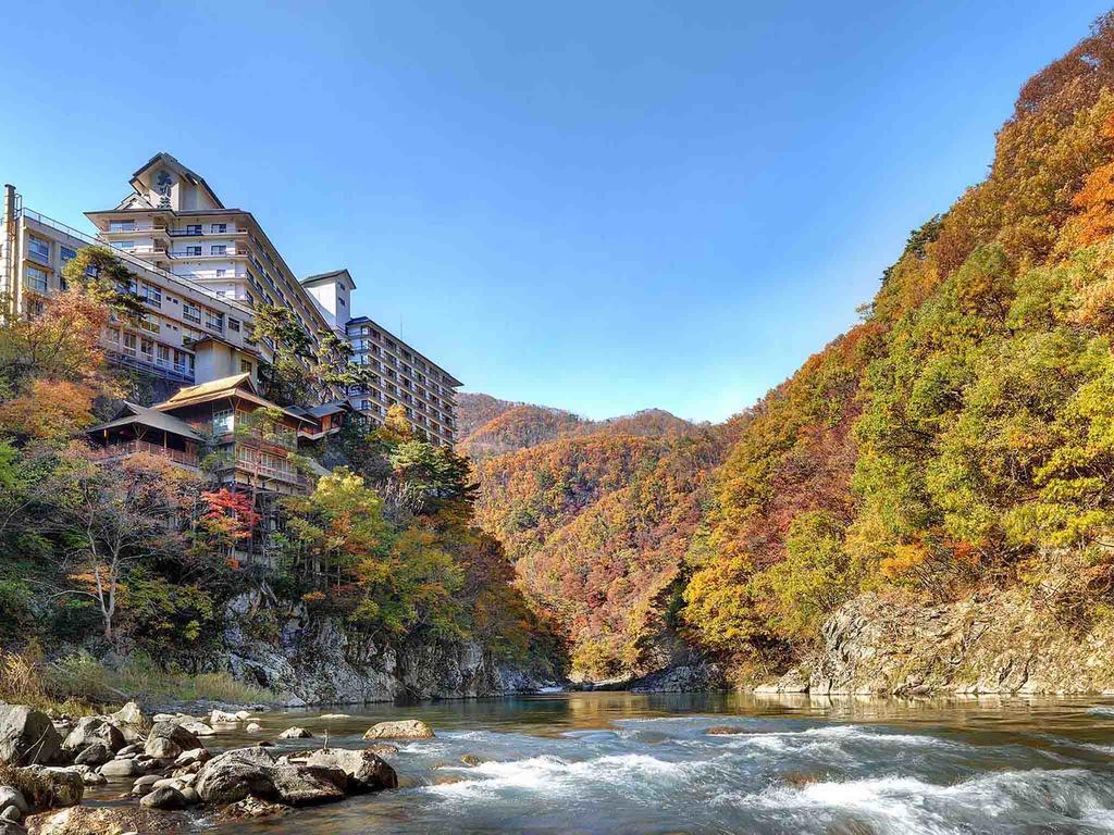 Ookawaso Hotel Aizuwakamatsu Luaran gambar